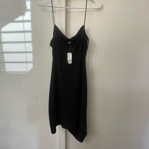 Elegant Black Slip Dress